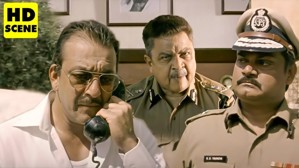 sanjay dutt action scene video clip bollywood bolly4u